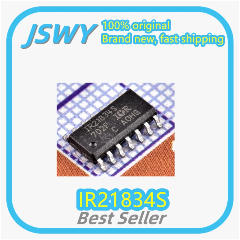

(10/50 pieces) IR21834S IR21834 SOP bridge driver chip. Brand new. Large inventory