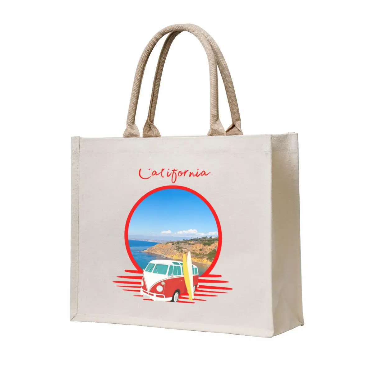 

Palos Verdes California Tote Bag tote bag custom reusable grocery bags sac pour femme cloth bag woman