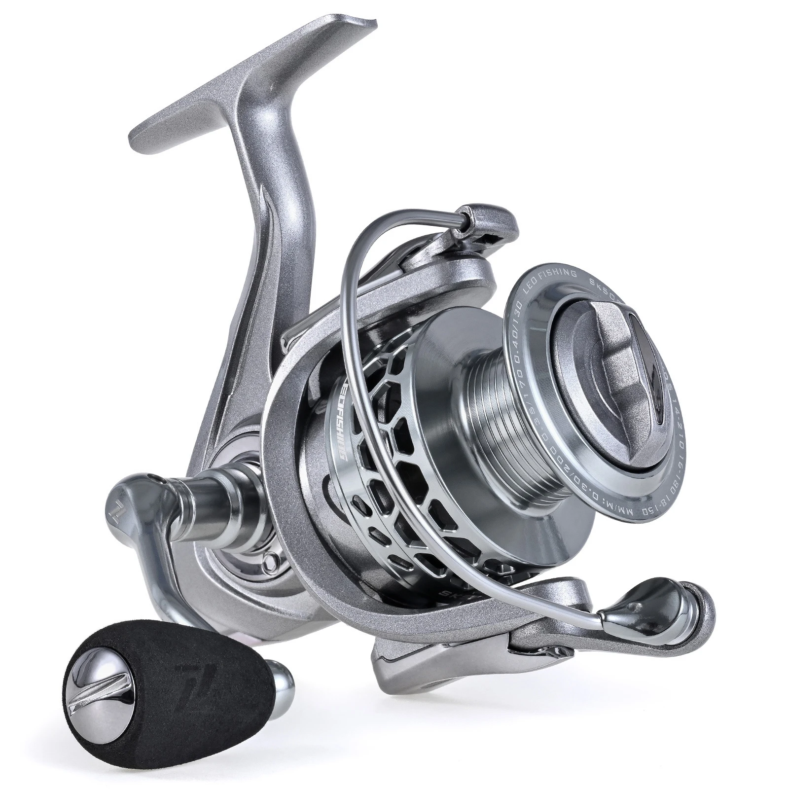 Front Drag Spinning Fishing Reel 5.5:1 Gear Ratio 10+1 Bearing Fishing Reel for Freshwater Saltwater