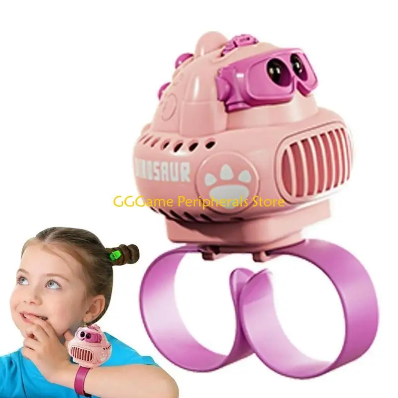 U55B Mini-horlogeventilator met 1 projectiefilm 3 sets patronen Verstelbaar kindercadeau