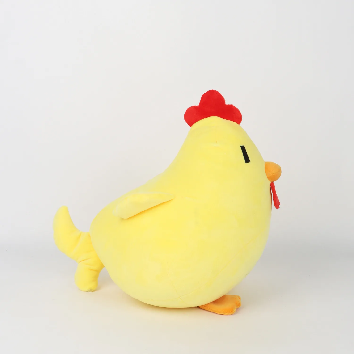 Soft Chicken Plush Toy Cartoon Chicken Game Toy Soft Animal Chicken Pillow for Kids Accompany Toy Room Decor