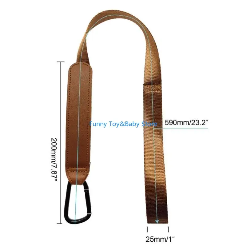 Carroller Security Correa Safety Step Store Correa con gancho bolsa Cinturón protector protección corredizo