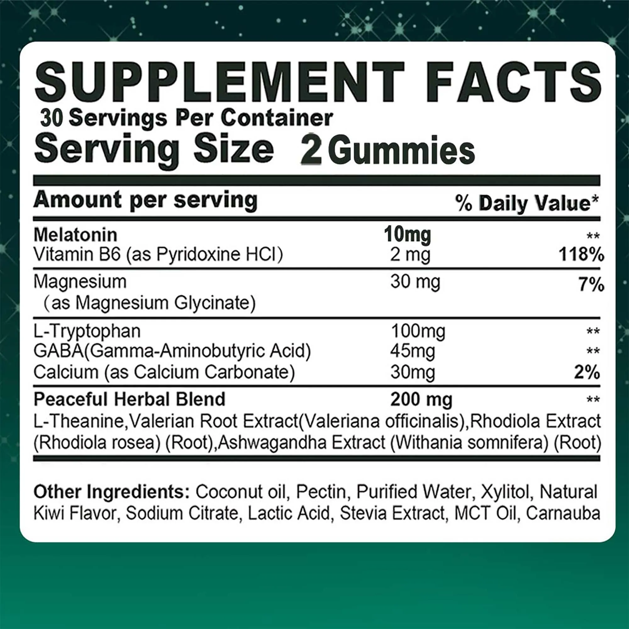 Melatonin-Gummis-reduziert die Zeit, die zum Einschlafen benötigt wird, und fördert den schnellen Schlaf-60 Gummis