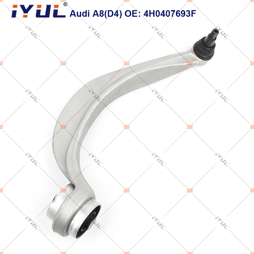 Front Lower Suspension Control Arm Curve For Audi A8 D4 4H2 4H8 4HC 4HL 2009-2018 4H0407693F 4H0407693G