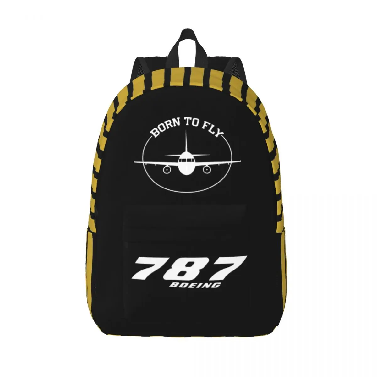 Aircraft Backpack for Boy Girl Kids Student School Book Bags Aviation Airplane Airport Daypack Kindergarten Primary Bag Sports