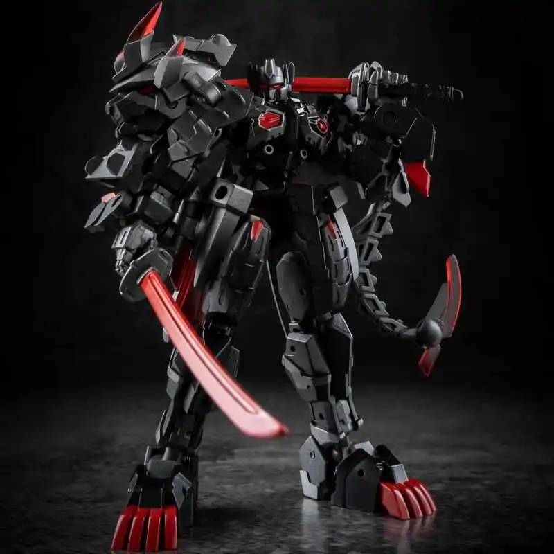 

New Masterpieces Iron Factory Transforming toys IF EX-45K Iron Samurai Series Kage Shishimaru 9.7CM in Stock