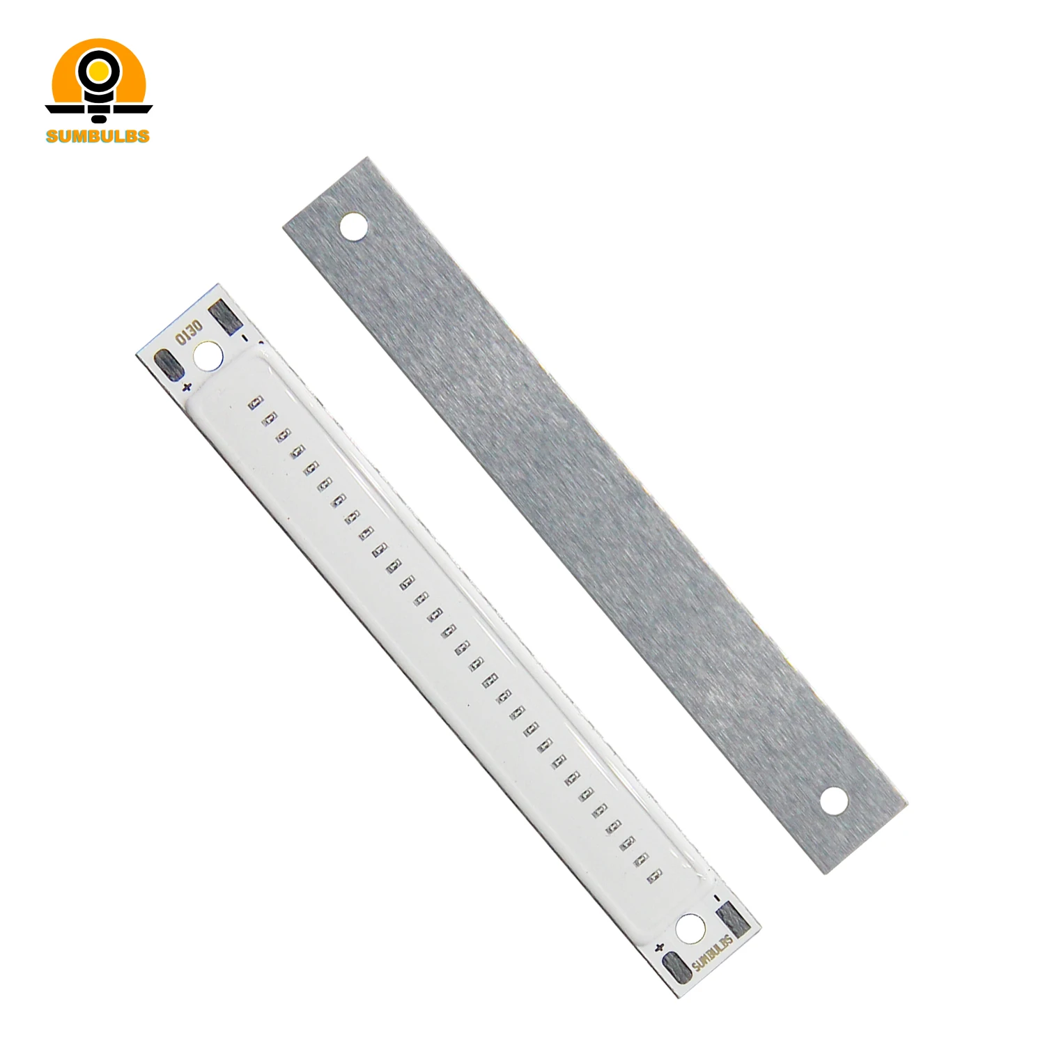 Gran oferta, tira de luces LED de 3V, 3,7 V CC, 60mm, 8mm, 1,5 W, 3W, blanco frío cálido, azul, rojo, fuente de luz COB para lámpara de trabajo de