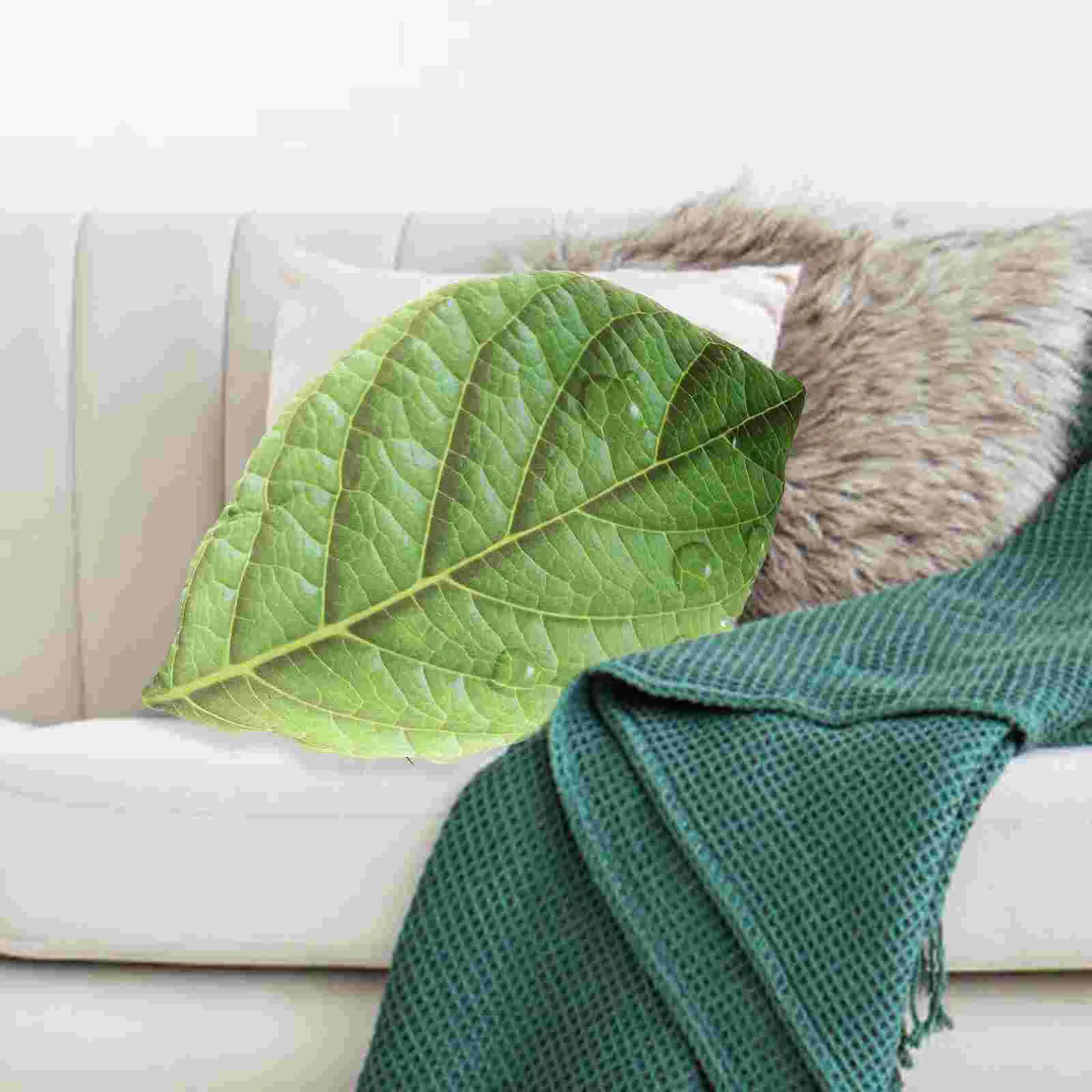 Oreiller décoratif en coton PP avec simulation de plante, coussin, coussin, rembourrage, cuir chevelu doux, tissu unique, document simple, polyvalent, canapé