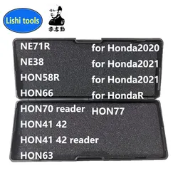 Lishi Tool 2 in 1 HON58R HON66 HON70 NE71R NE38 HON77 HON41/42 HON63 for Honda2020 Honda2021 HondaR for HONDA Car Locksmith Tool