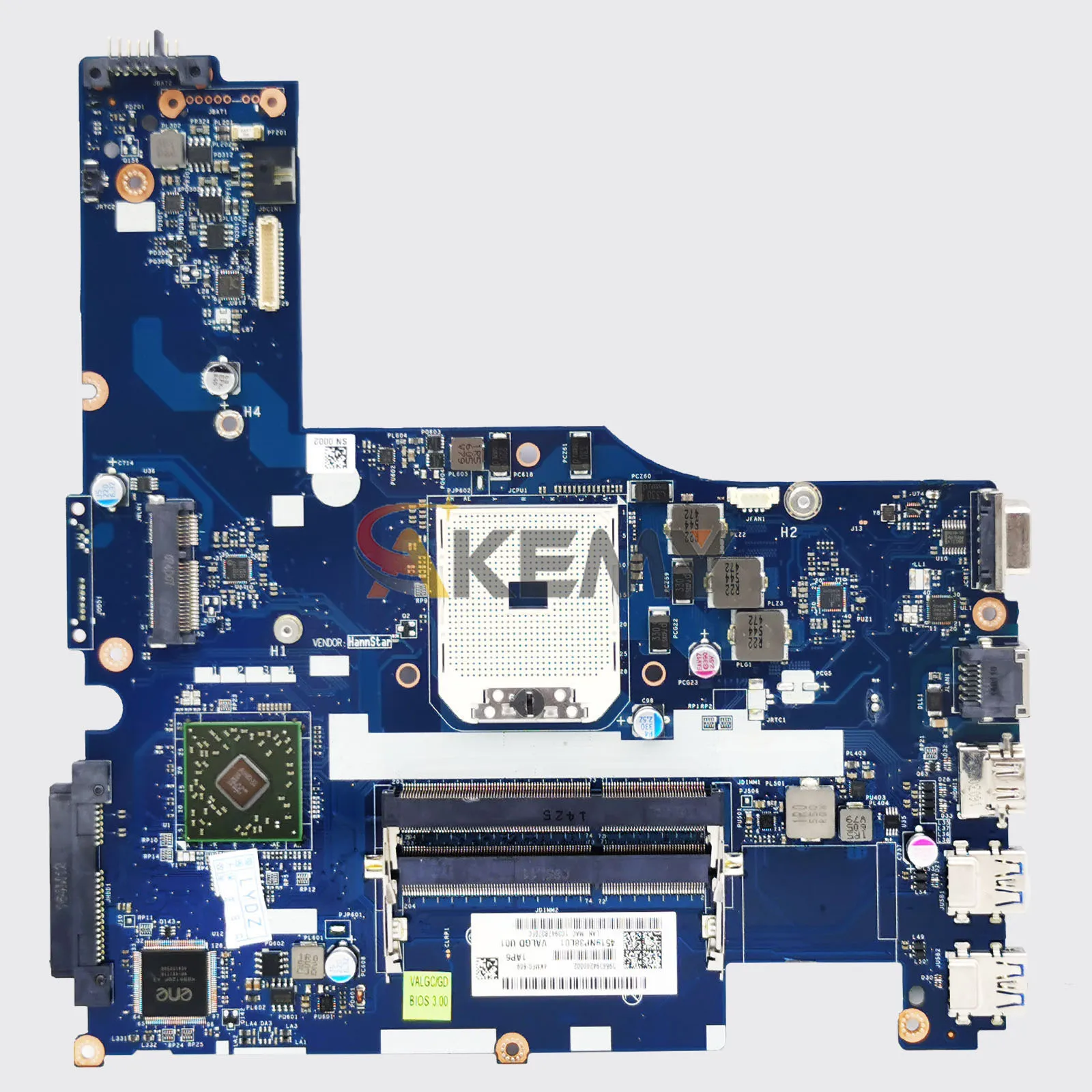 Para Lenovo Ideapad G505S LA-A092P placa base de computadora portátil con AMD DDR3 100% probado OK
