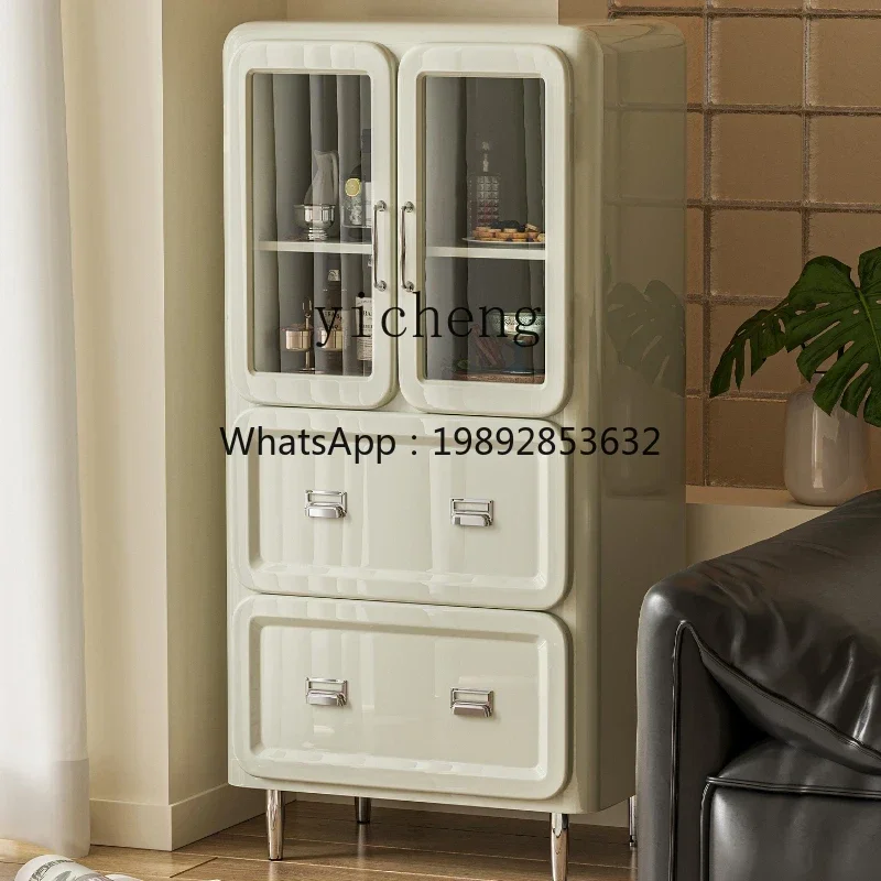 AA الرجعية خزانة عمودية الزاوية غرفة نوم المنزل خزانة عرض زجاجية خزانة غرفة المعيشة #2