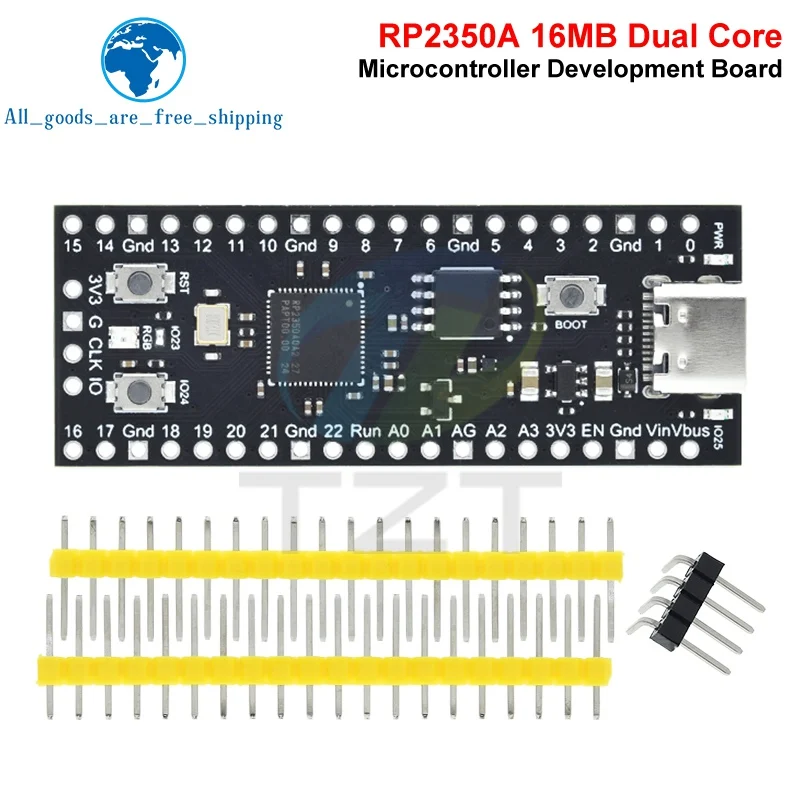 Carte de développement Raspberry Pi Pico2 RP2350 microcontrôleur 16 mo RaspberryPi Pico2 RP2040 type-c