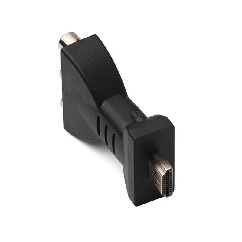 Hdmi zu av vergoldeter hdmi-kompatibler stecker zu 3 rgb rca video audio adapter av komponenten konverter anschluss für hdtv dvd