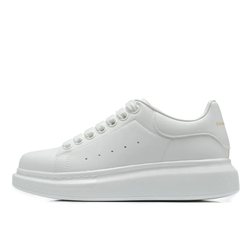 2026  New Chunky Height White Sneakers Fashion Versatile Casual Shoes Unisex Sports Breathable Trendy Shoes For Men & Women Y2k