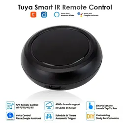 WiFi Smart IR Remote Control Universal Tuya Infrared Remote Blaster IR Controller Voice Control for TV AC DVD Alexa Google Home