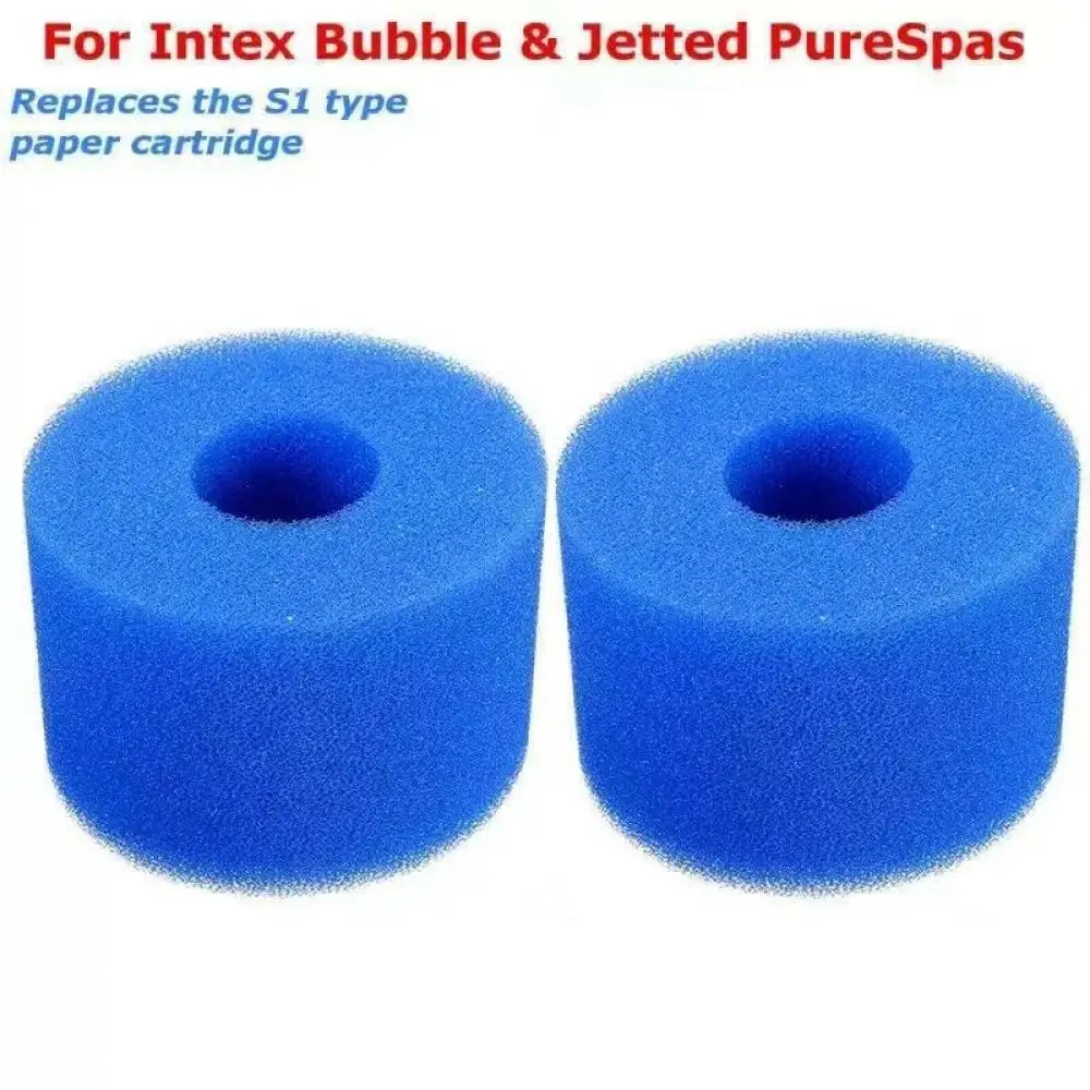 Portable Pool Filter Foam Cylinder Lightweight Water Cleaning Accessory Filtration Media For Swimming Pool Maintenance