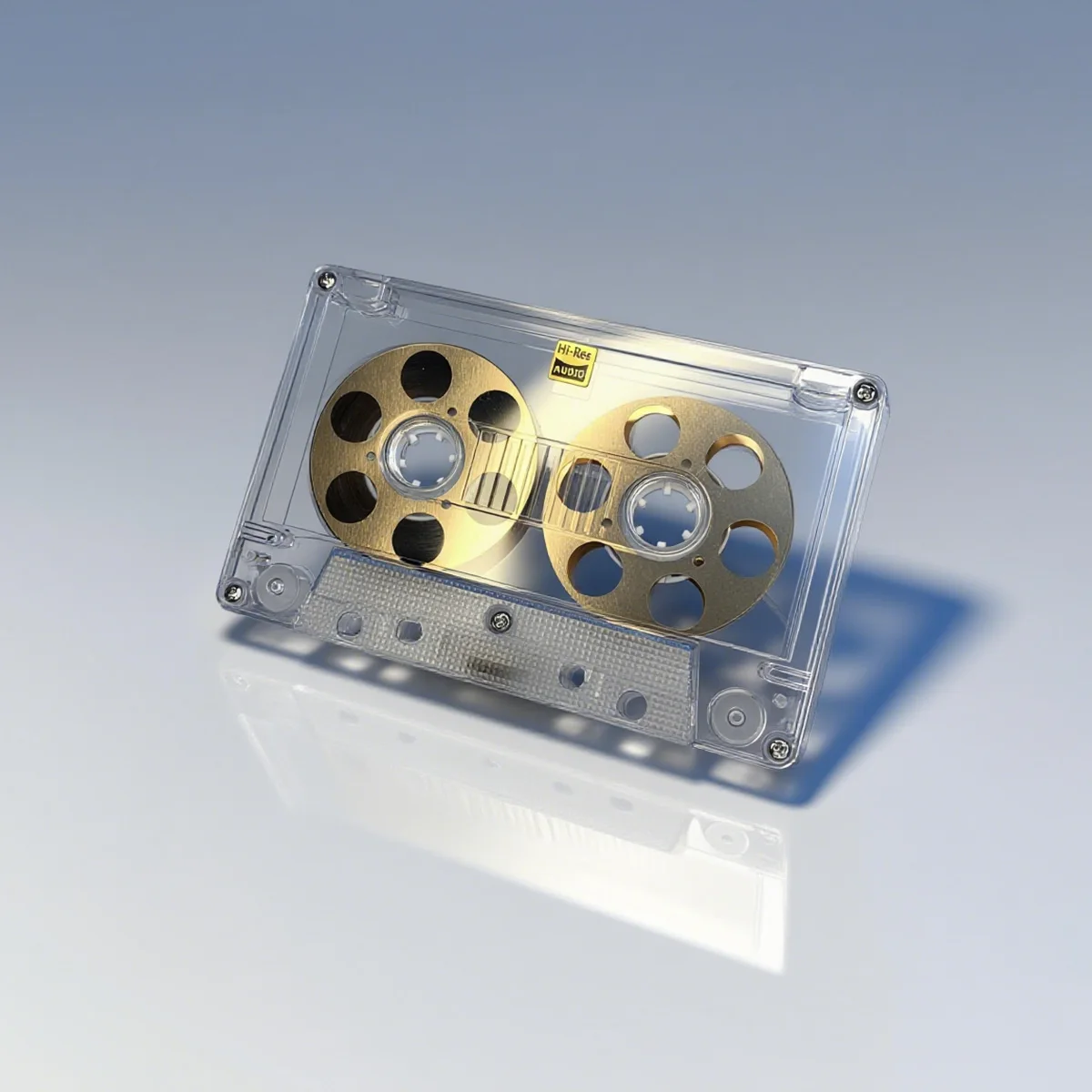 Nieuwe Retro Reel-to-Reel tape cassette Dubbelzijdig Metaal 50 Minuten Lege Tape Audiocassette voor Walkman Opname Zelfgemaakt