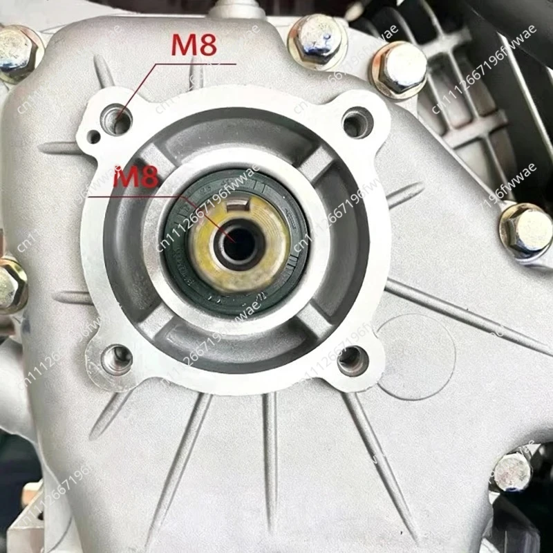 High-Power Air-Cooled Diesel Engine Oil Tank 168F Threshing Machine Agricultural Micro-Tiller Pumping Oil Pump Generator Head
