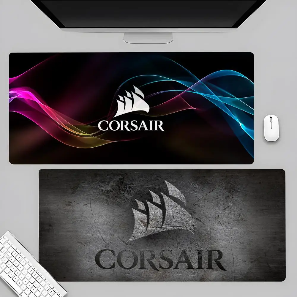 Corsair Mouse Pad 80x40cm XL Lockedge Office Computer Desk Mat Table Keyboard Big Mouse Pad Laptop retail Cushion