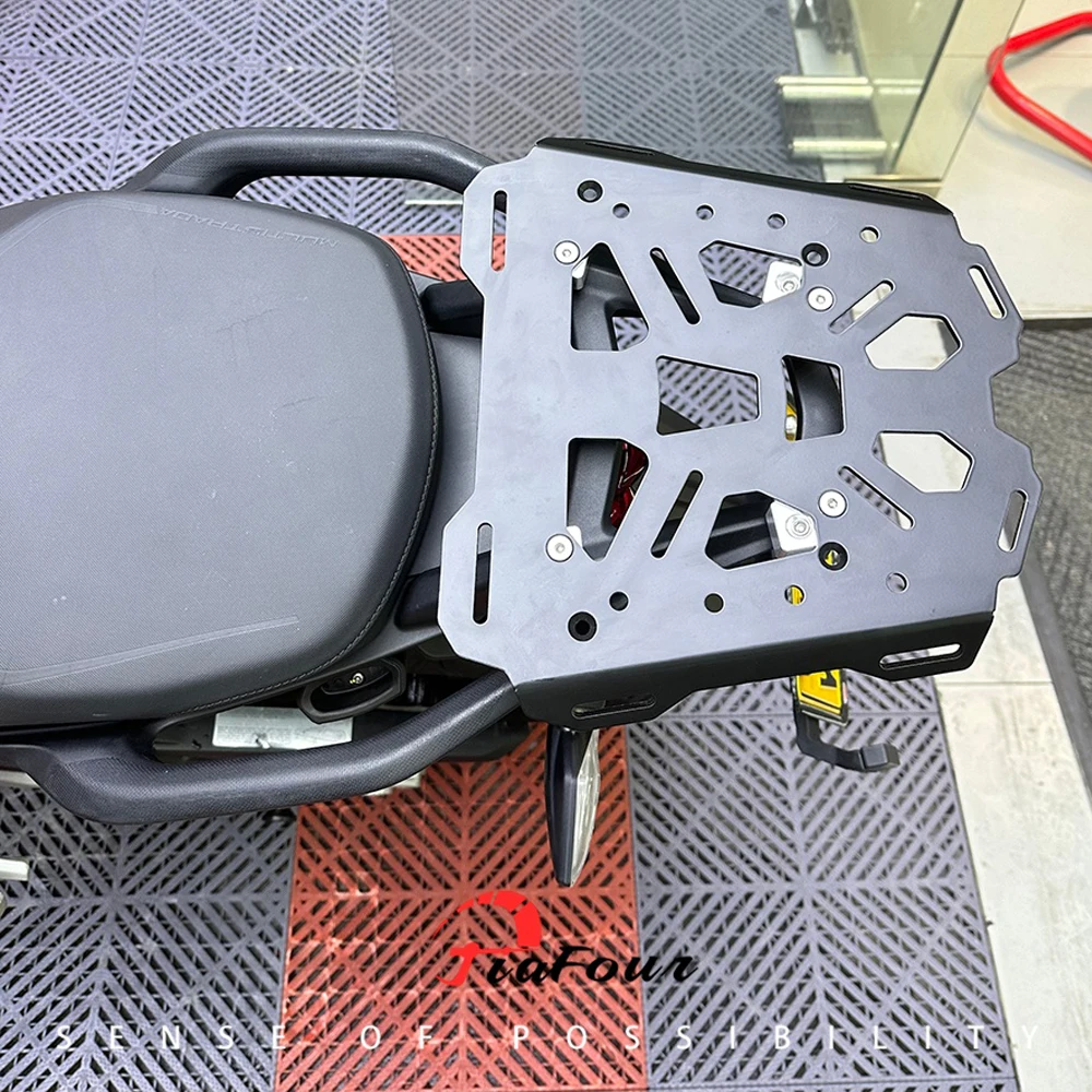 

Rear Luggage Rack For Multistrada V4 V4S Pikes Peak Rally 2022-2025 Motorcycle Rear Tail Rack Rear Suitcase Carrier Shelf