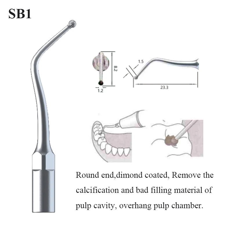 VVDental Ultrasonic Scaler Tips Compatible With EMS / Woodpecker-UDS Dental Teeth Whitenig Scaling Tools