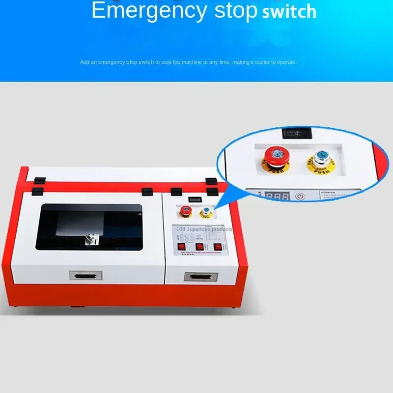 1pc  Laser Engraving Machine Engraving Machine Marking Machine Lettering Cutting Computer Seal 1pc Automatic Mini Metal
