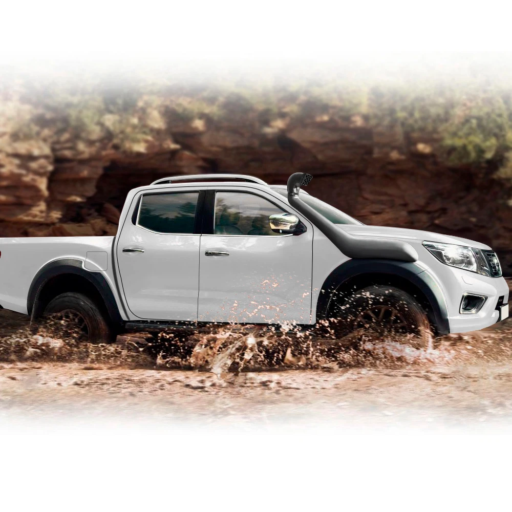 Snorkel Kit Air Intake Airflow Fits for Nissan Navara Frontier NP300 2014 - 2020 Off Road Wading Hose Car Exterior Accessories - view 6