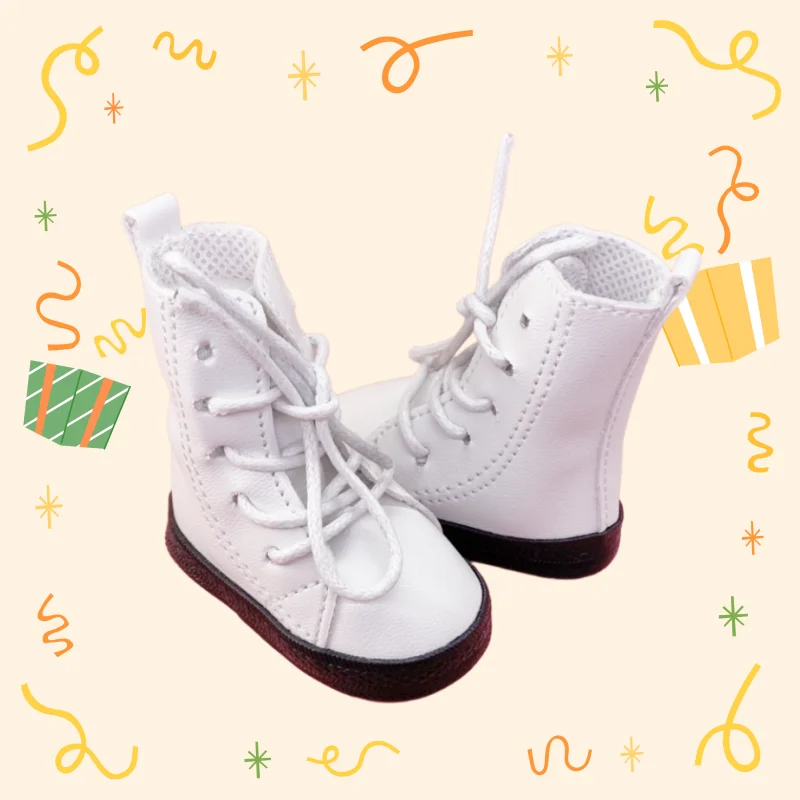Original 6cm One Fourth Boots For Minifee Paola Reina Dolls Shoes for Mia Doll 1/4 Shoe Dolls Toy Accessories For Kids Girls