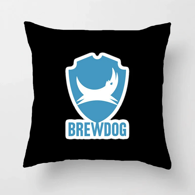 Brewdog Cushion Cover for Sofa Pillow Case Cover Seat Car Throw Pillowcase 45X45cm For Home Decorative 105