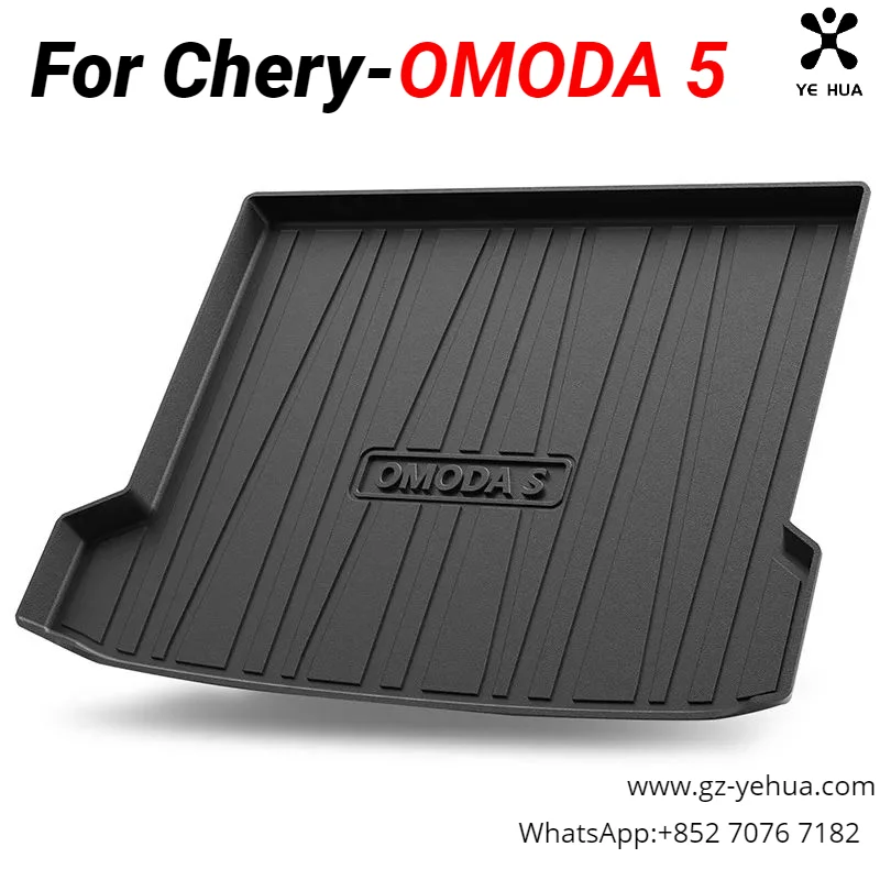 

For Chery Omoda 2022-2023 Cargo Liner Trunk Mat Waterproof Anti-mud Durable Carpet Specialized Interior Accessories