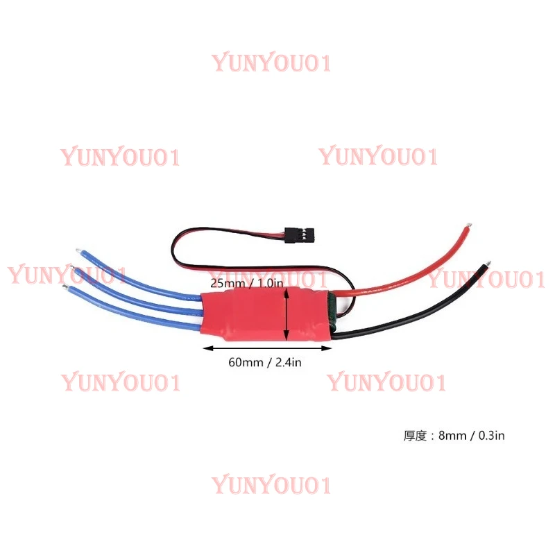 ESC 30A 20A Four-axis Model Aircraft Brushless ESC Electronic Governor 30a 2212 Brushless Motor