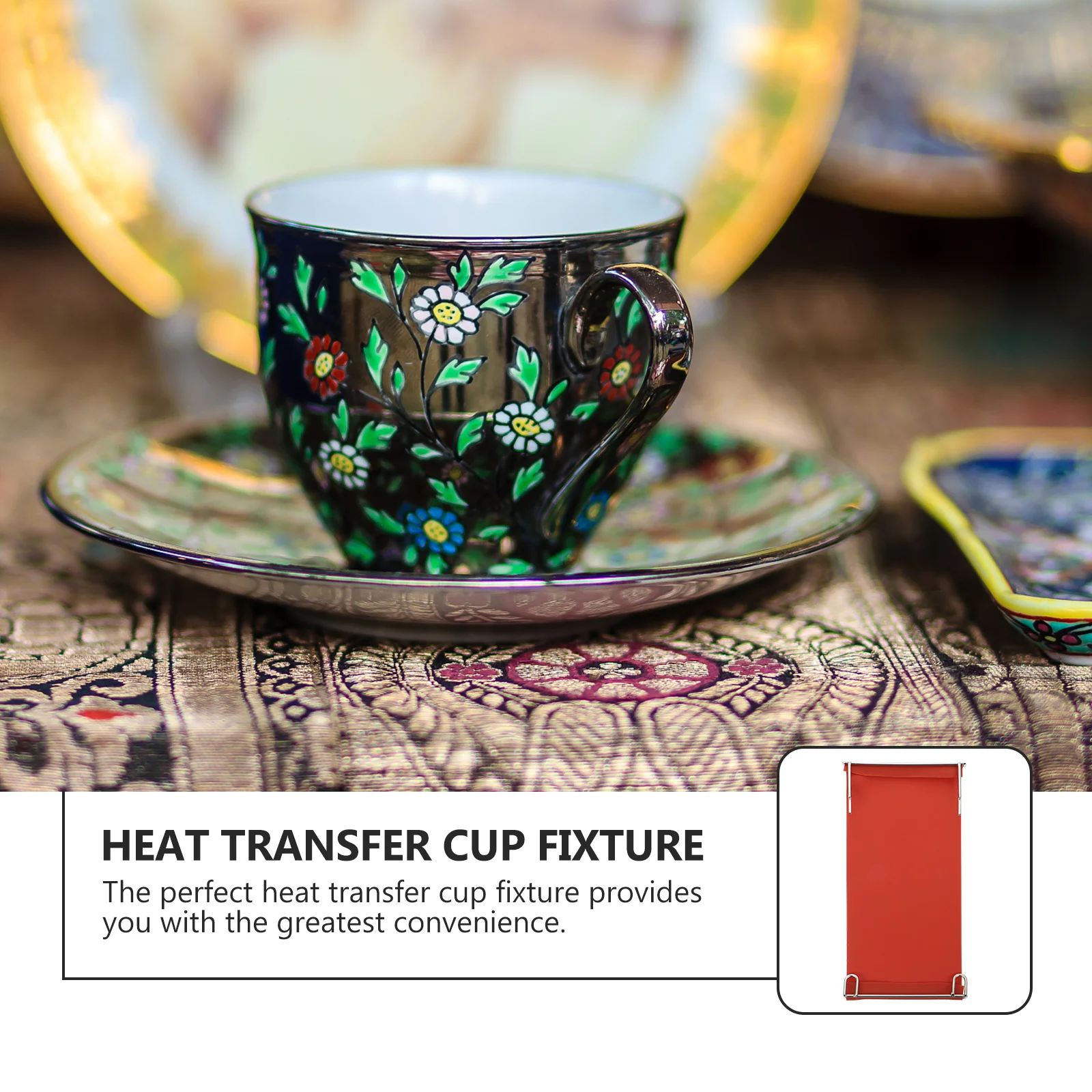 1Pcs Mug Fixture Heat Transfer Cup Fixture Professional Durable Portable Easy Clean Suitable for Cup Baking Machine DIY Supply