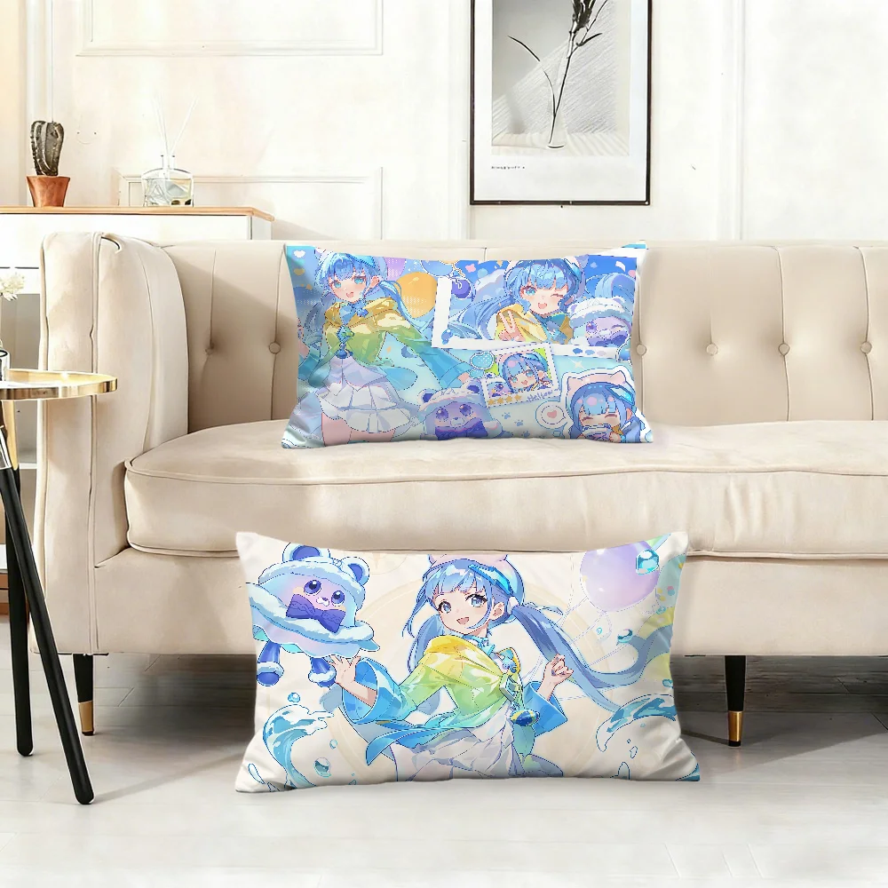 Honkai Nexus Anima Nanafey Pillow Case Sofa Living Room Bedroom Headboard Backrest Cushion Nap Time