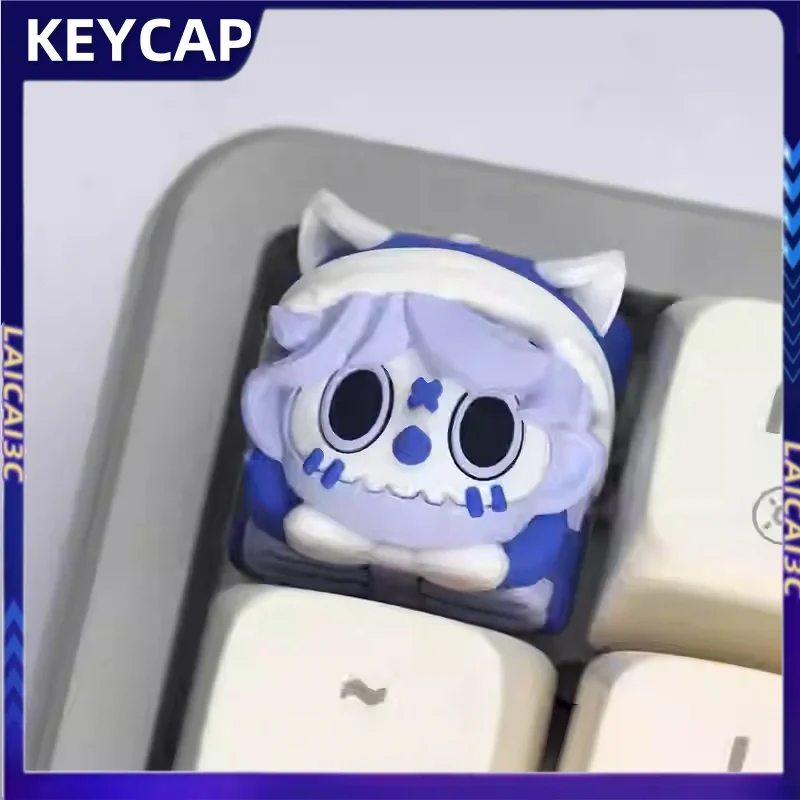

Креативные колпачки для клавиш с тематикой недель, вишневый профиль, милые забавные персонализированные механические колпачки для клавиш с героями мультфильмов, праздничный подарок, коллекционные колпачки для клавиш