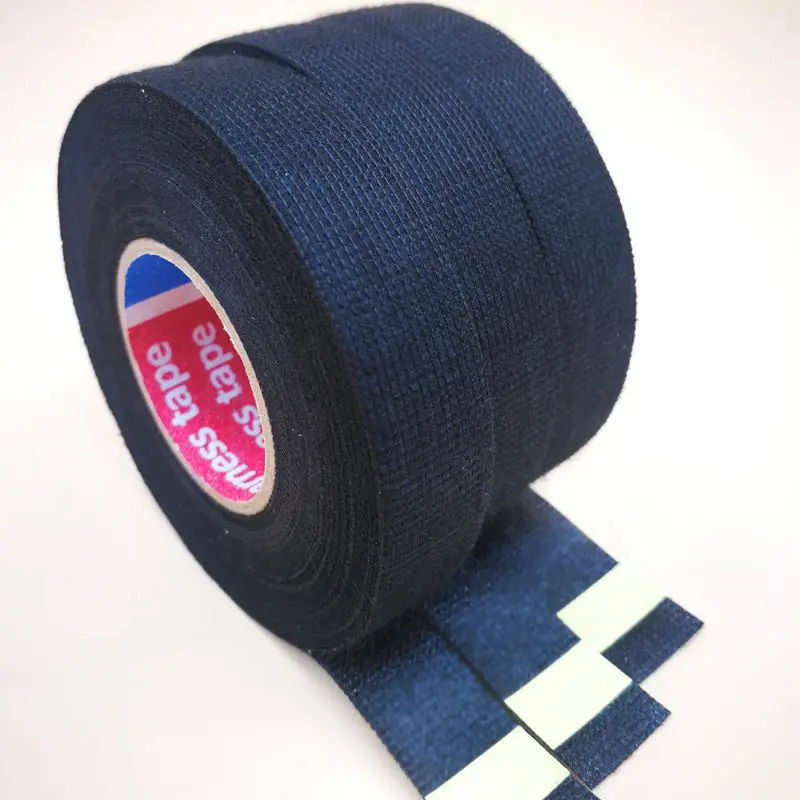 

9/15/19/25/32MM Length 15M PET Fleece Tape Car Harness Wiring Harness Shock Absorption Noise Reduction Wear Tape Width