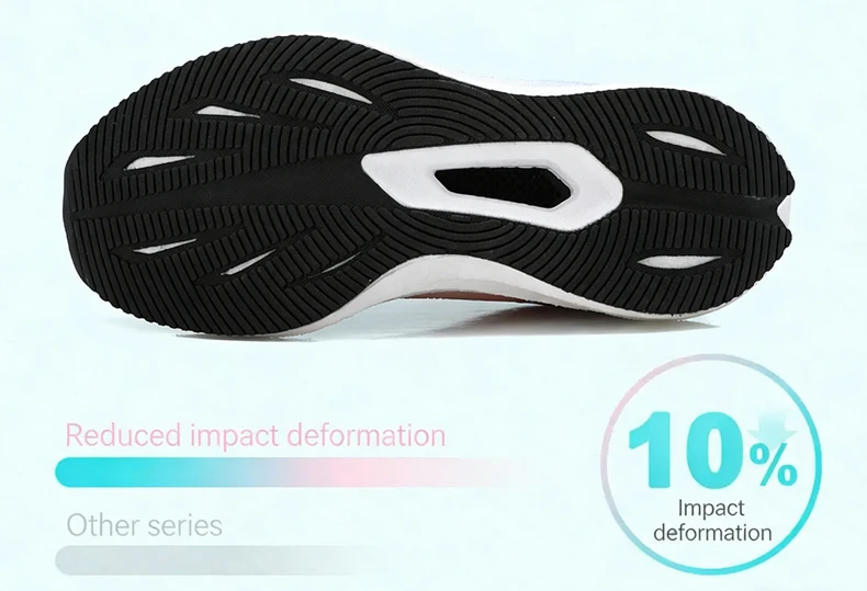 Atmungsaktive Damen-Laufschuhe, modische, lässige Schnür-Sneaker, weiß, leicht, bequem, für Outdoor-Sportarten – Detail 9