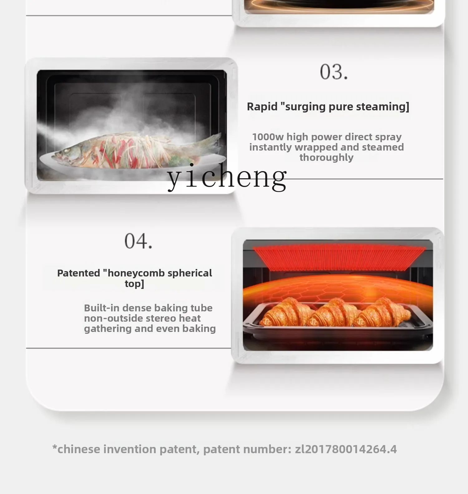 XL Microwave Oven with Grill, Roaster, and Stew Function, Built-in Dual-use Household Oven, 28L Microwave