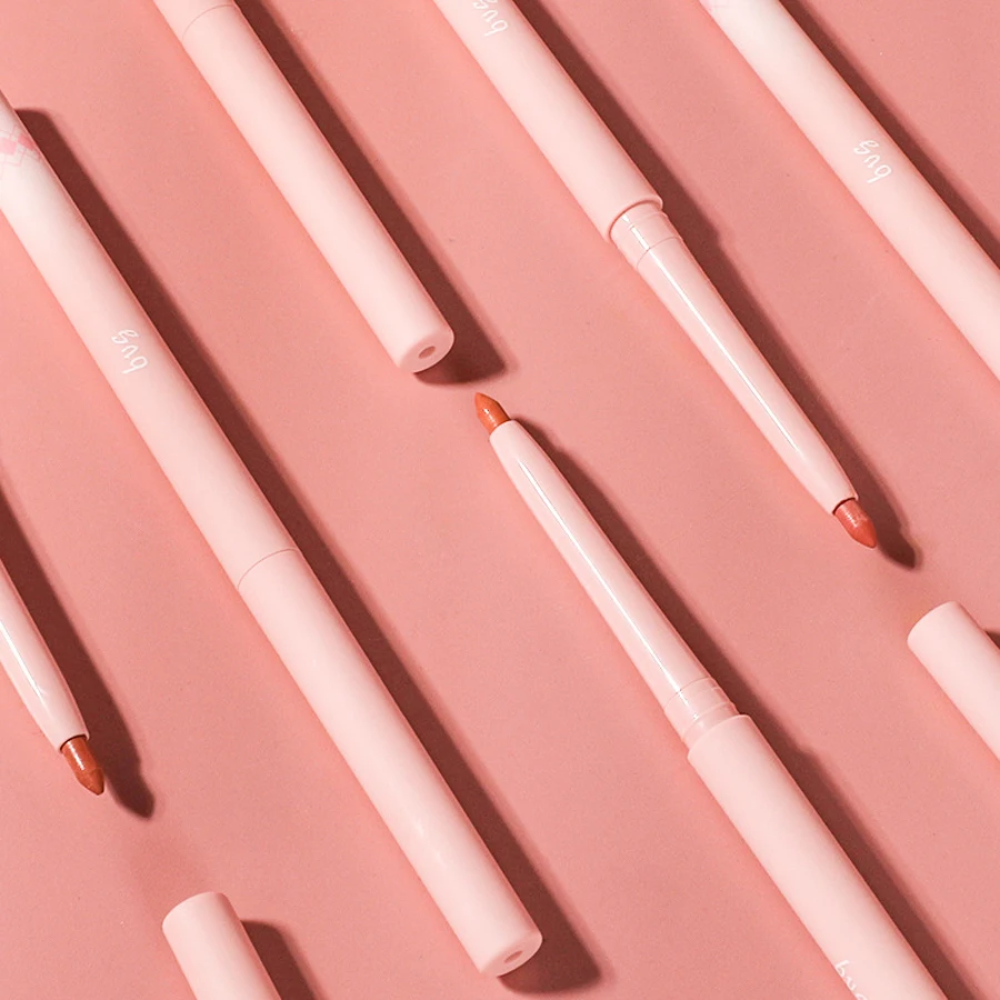 Wodoodporny, długotrwały pisak do konturowania ust, balsam do ust z efektem powiększenia, nieblaknący, nieprzywierający do kubków, matowy, rozświetlający kolor, kosmetyki do makijażu ust.