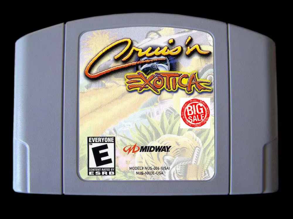 

64-битная игра ** Cruis'n Exotica (английский язык!!)