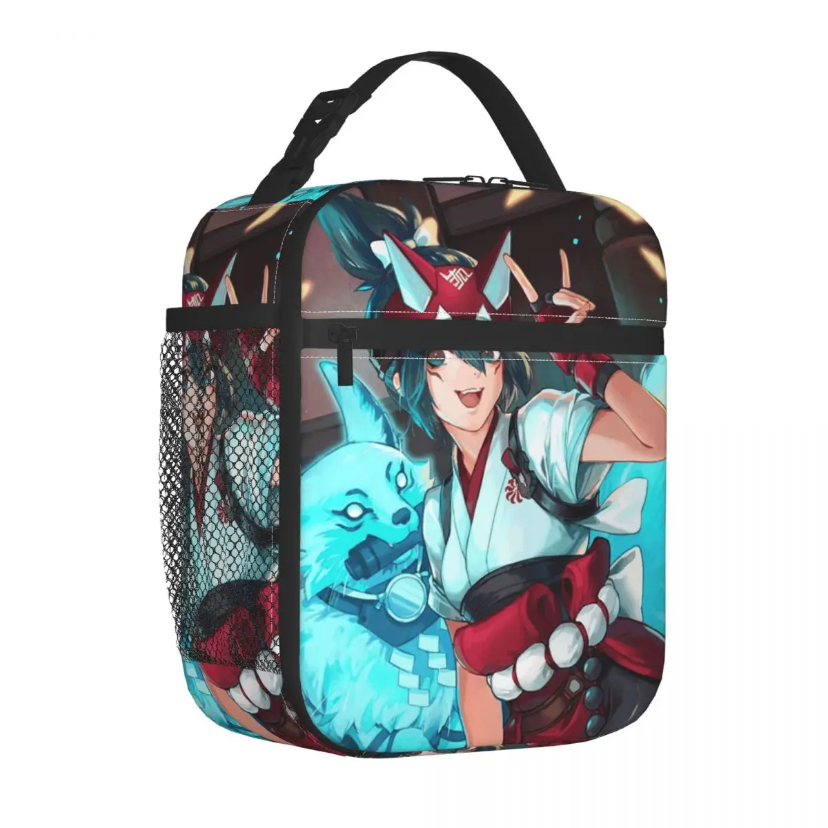 Overwatch Video Game Insulated Lunch Bag for Men Women Storage Food Box Portable Thermal Cooler Lunch Boxes For Work