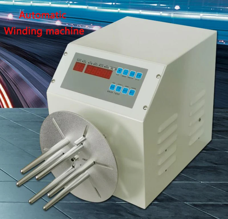 

High Speed Automatic Winding machine USB data Cable Power cable Automatic Coil Winding machine Electric Wire Winder 750W