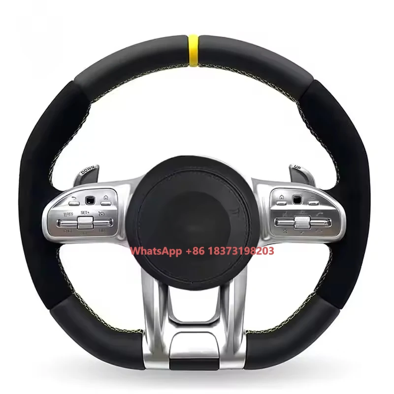 

Hot Sale High Quality Racing Car Car Steering Wheel Custom Real Carbon Fiber Car Steering Wheel