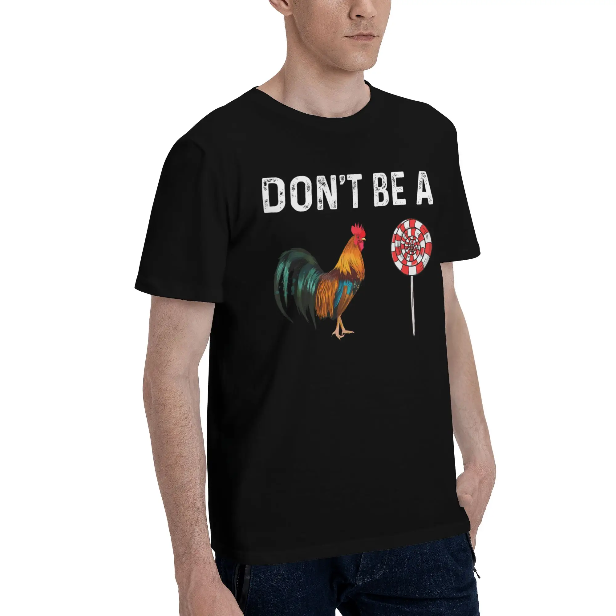 All Seasons Don't Be A Sucker Funny Chicken Meme T Shirt for Men Women  100% Cotton Tee Shirt Short Sleeve Clothes