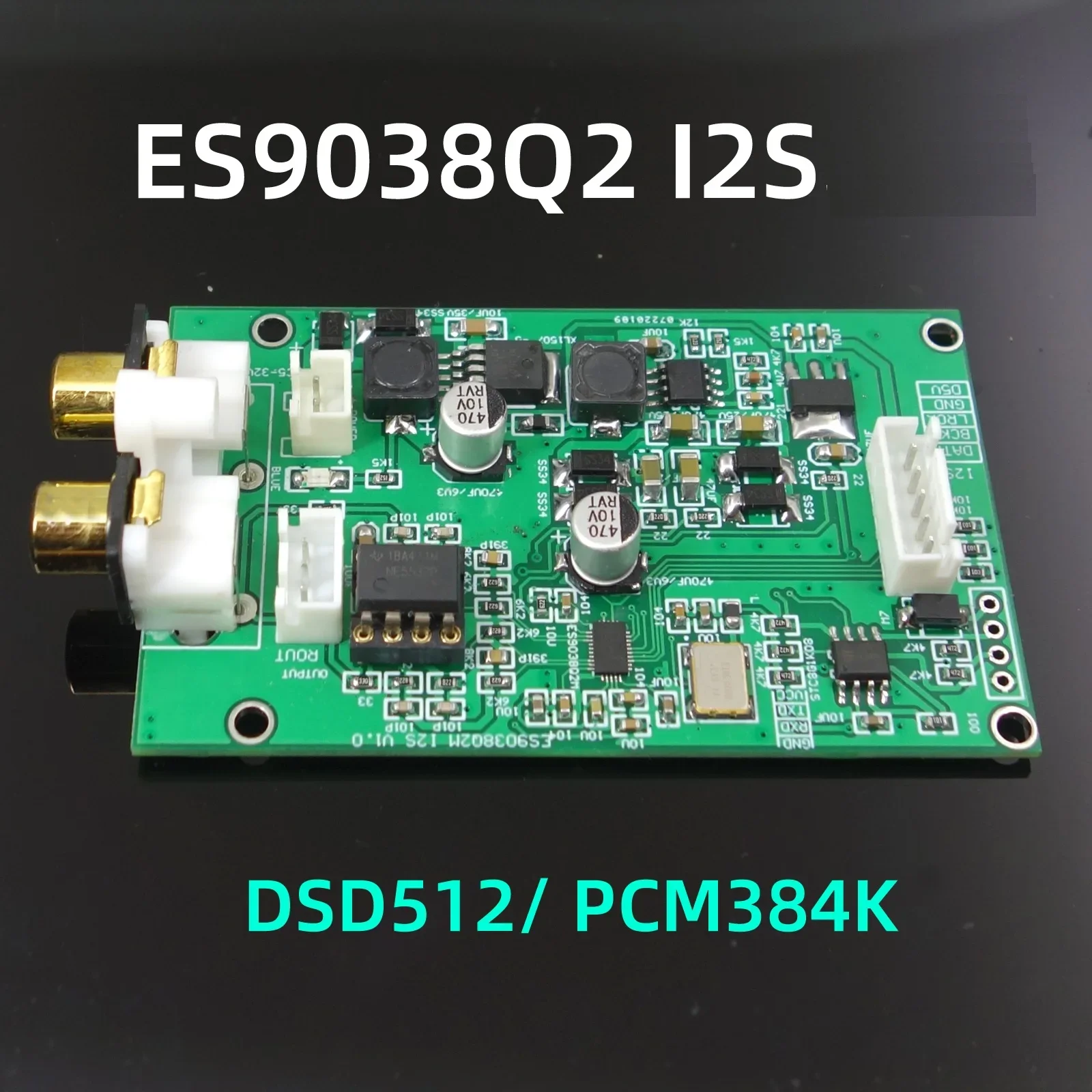 1PCS ES9038 I2S input Decoder Board 32Bit DSD512 Upgrade DAC Player NEW