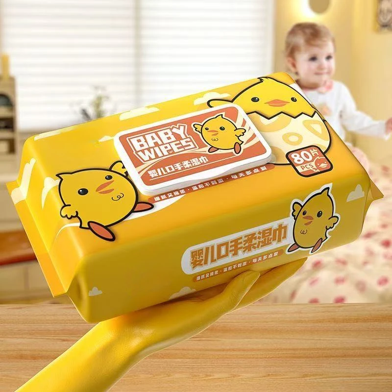 ผ้าเช็ดทําความสะอาดเปียกสําหรับเด็ก ถุงใหญ่ ดูแลกระดาษชําระเปียกพิเศษสําหรับเด็ก