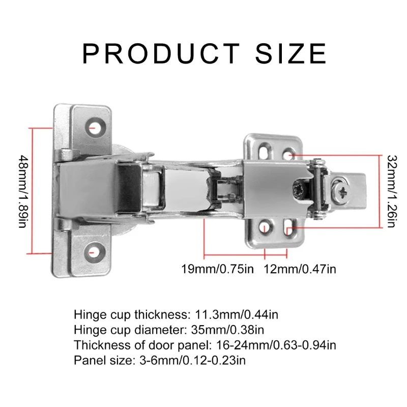 Upgrades Wide angles Hinge 165° with Soft Close Precisions Engineered Soft Close Hinges Feature & Height Adjustment 517A