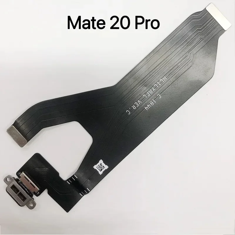 

USB-порт для зарядки, док-станция для Huawei Mate 10 Lite 20 30 40 Pro, гибкий кабель для передачи данных, разъем для ремонта, запасные части
