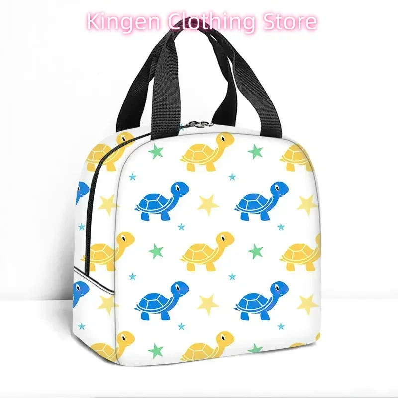 

Сумка для обеда с милым животным принтом, лев, школьная еда, ежик, женская сумка для еды для пикника, ланч-бокс, уличная походная сумка для еды