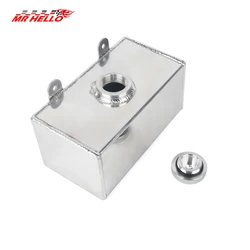 2l Aluminium Alloy Mirror Polished Windscreen Washer Bottle Intercooler Spray Tank