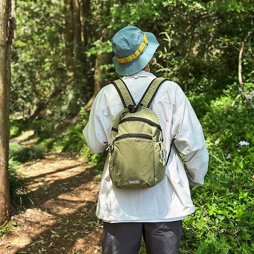 

Дорожный рюкзак большой емкости, водонепроницаемый складной рюкзак для студентов, износостойкие легкие школьные сумки для студентов